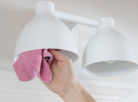 lamp cleaning